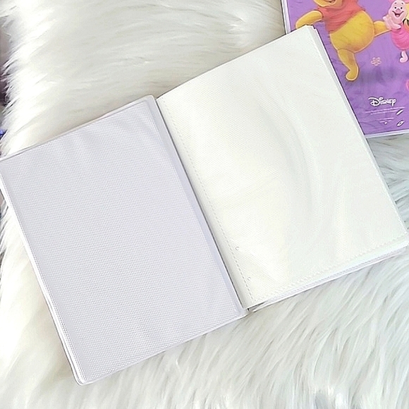 Vintage Y2K Disney Purple Winnie-the-Pooh Eeyore Tigger Piglet Set Photo Album - Picture 10 of 12